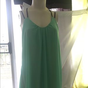 Mint midi dress ☀️💚🖤